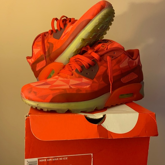 air max 90 ice red